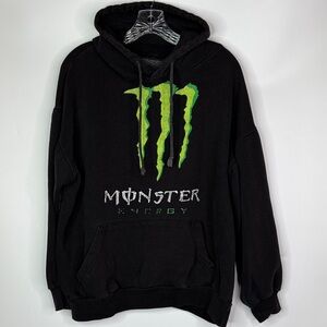 Vintage Monster Unleash The Beast Black Hooded Sweatshirt